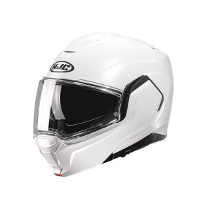HJC i100 Solid flip-up hjelm (mat hvid)