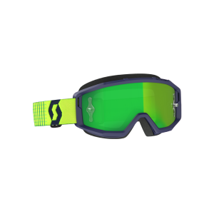 Scott Primal motorcykelbriller (spejlet | blå / gul / grøn)
