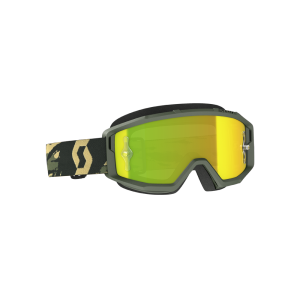 Scott Primal motorcykelbriller (spejlet | camouflage / gul)