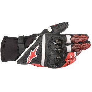Alpinestars GPX v2 motorcykelhandsker (sort / hvid / rød)