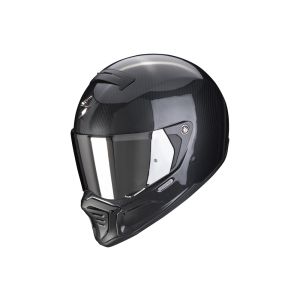 Scorpion Exo-HX1 Carbon SE Solid Fullface-hjelm (sort / carbon)