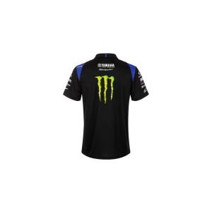 Yamaha MotoGP Replica Team Poloshirt til mænd (sort / blå)