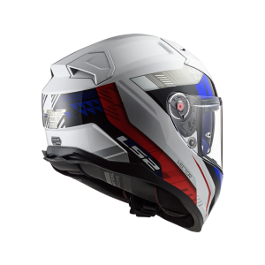 LS2 FF811 Vector II Stylus full-face-hjelm (hvid / rød / blå)