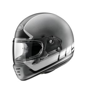 Arai Concept-X Speedblock full-face hjelm (mat grå / hvid)