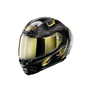 X-Lite X-803 RS Ultra Carbon Golden Edition full-face hjelm