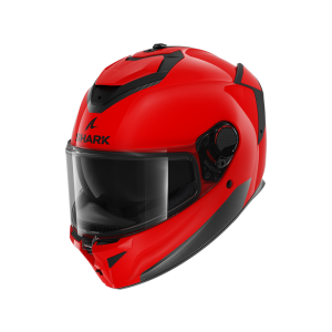 Shark Spartan GT Pro Blank Fullface-hjelm (rød)