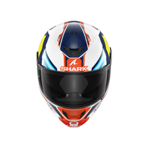 Shark D-Skwal 2 Replica Jorge Martin Fullface hjelm (hvid / rød / blå)