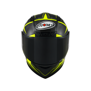 Suomy TX-Pro Carbon Advance full-face hjelm (sort / carbon / gul)