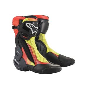 Alpinestars S-MX Plus v2 Motorcykelstøvler (sort / gul / rød)