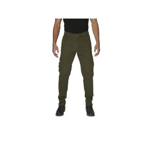 rokker Cargo Slim Jeans inkl. beskyttere (lang | oliven)