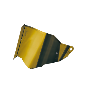 AGV-visir til AX9 (guld spejlet)