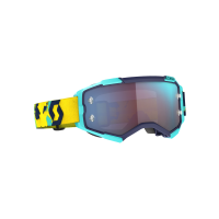 Scott Fury motorcykelbriller (spejlet | blå / gul)