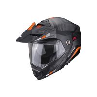Scorpion ADX-2 Camino enduro hjelm (mat sort / grå / orange)