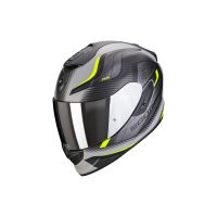 Scorpion Exo-1400 Air Attune full-face hjelm (mat grå / sort / gul)