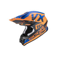 Scorpion VX-16 Air X-Turn motorcykelhjelm (orange)