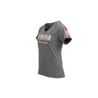 Yamaha Brazoria Faster Sons T-shirt til damer (grå / rød)