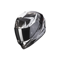 Scorpion EXO-1400 EVO Carbon Air Aranea Integralhelm (schwarz/carbon/weiß)