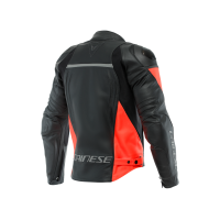 Dainese Racing 4 Combi Jacket (sort / neonrød)